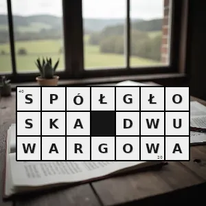 Hasło krzyżówkowe spółgłoska wymawiana przez zbliżenie warg do siebie - spółgłoska dwuwargowa – rozwiązanie, synonimy, podpowiedzi i definicje krzyżówkowe